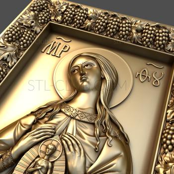 3D модель Божия Матерь Помощница в родах (STL)